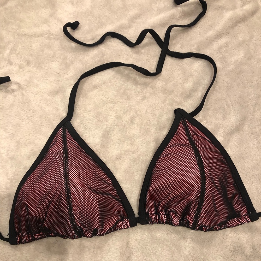 Mesh bikini top!